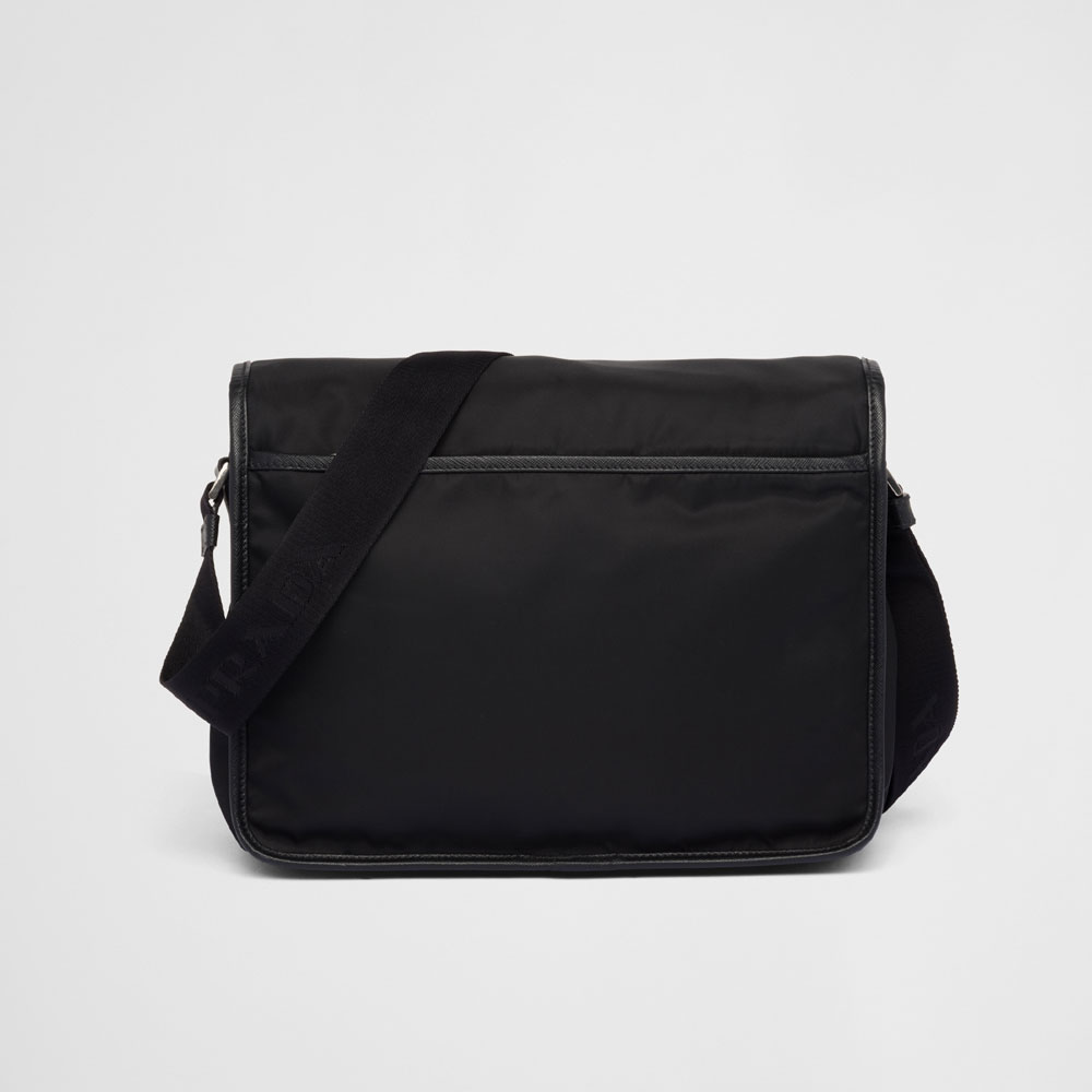 Prada Black Re-nylon Saffiano Shoulder Bag 2VD768 2DMH F0002 - Photo-3