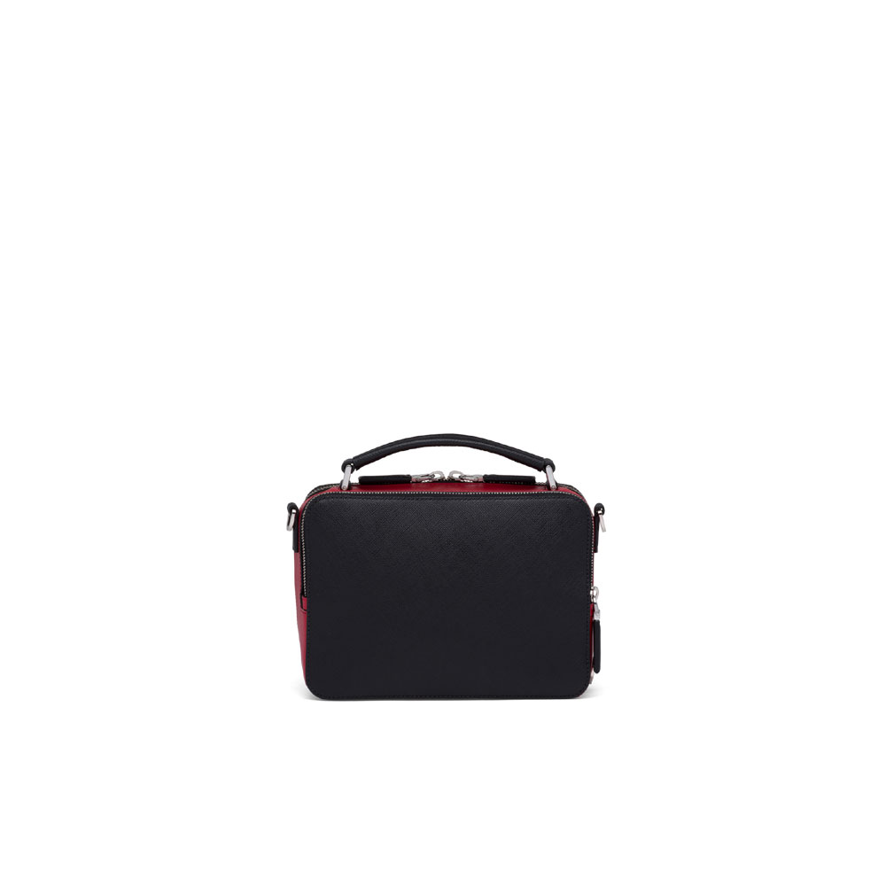 Prada Saffiano leather bandoleer bag 2VH069 9Z2 F0D9A - Photo-3