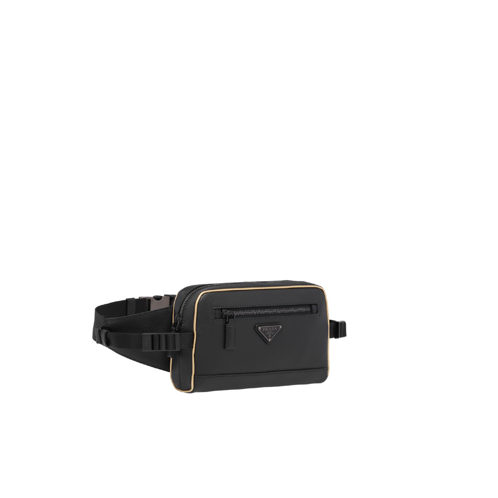 Prada Saffiano leather belt bag 2VL012 9Z2 F0X7F - Photo-2