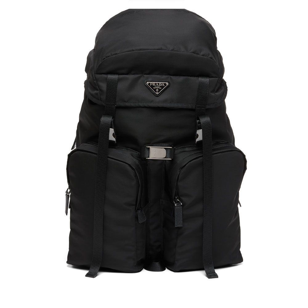 Prada Black Re-nylon Saffiano Backpack 2VZ019 2DMG F0002