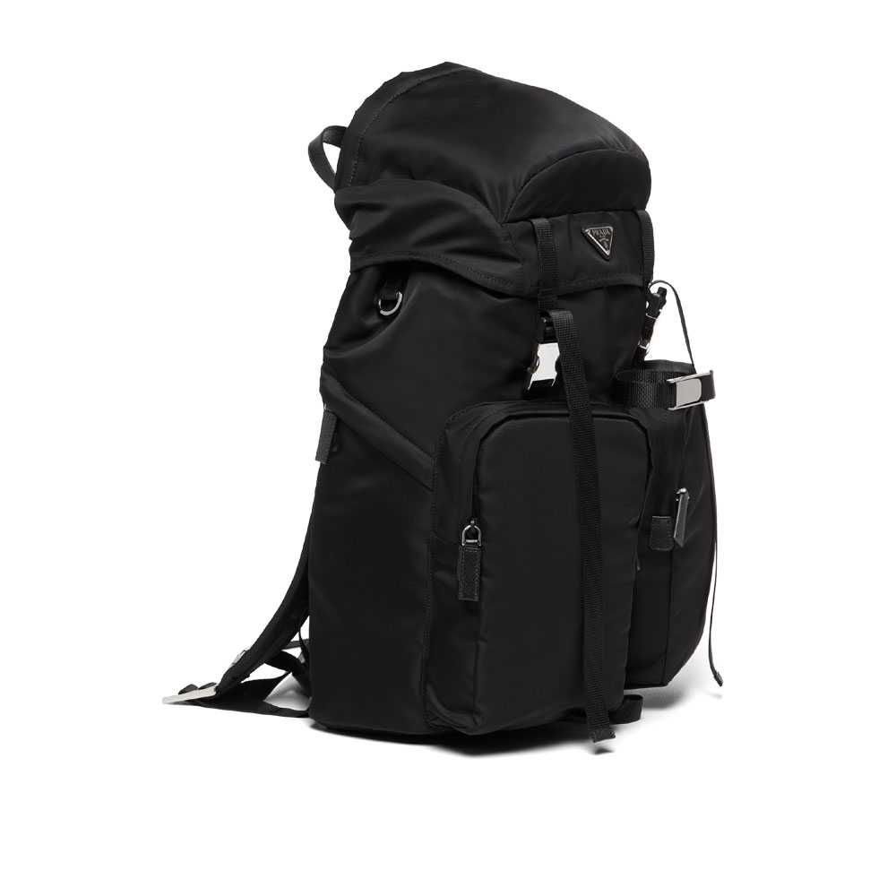 Prada Black Re-nylon Saffiano Backpack 2VZ019 2DMG F0002 - Photo-2