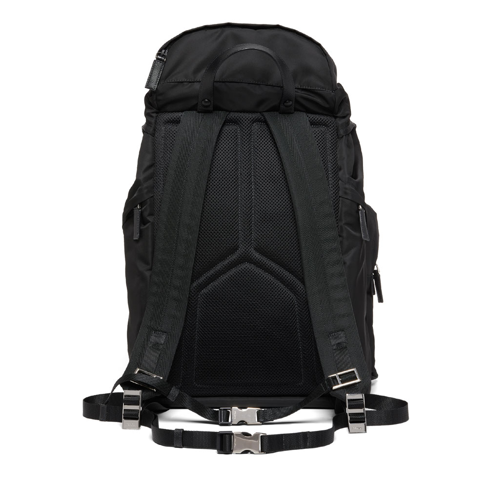 Prada Black Re-nylon Saffiano Backpack 2VZ019 2DMG F0002 - Photo-3