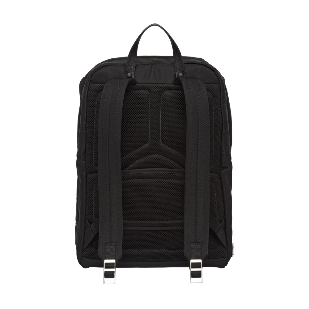 Prada Black Re-nylon Saffiano Backpack 2VZ028 2DMG F0002 - Photo-3