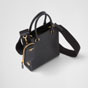 Prada Black Small Saffiano Handbag 1BA333 NZV F0002 - thumb-2