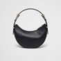 Black Prada Arque Leather Shoulder Bag 1BC194 ASK F0002 - thumb-3
