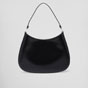 Black Prada Cleo Brushed Leather Shoulder Bag 1BC499 ZO6 F0002 - thumb-3
