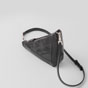 Black Prada Triangle Leather Mini-bag 1BC543 2BYA F0002 - thumb-2