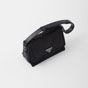 Prada Black Small Padded Re-nylon Shoulder Bag 1BD313 RDLN F0002 - thumb-2