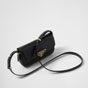 Prada Black Leather Shoulder Bag 1BD339 ASK F0002 - thumb-2