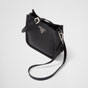Prada Black Leather Mini Shoulder Bag 1BH191 2DKV F0002 - thumb-2