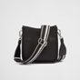 Prada Black Leather Mini Shoulder Bag 1BH191 2DKV F0002 - thumb-3