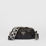 Prada Black Nappa Multi pocket Shoulder Bag 1BH198 UVL F0002