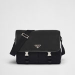 Prada Black Re-nylon Saffiano Shoulder Bag 2VD768 2DMH F0002