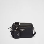 Prada Black Saffiano Shoulder Bag 2VH170 9Z2 F0002