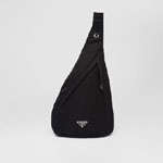 Prada Black Re-nylon Leather Backpack 2VZ092 2DW3 F0002