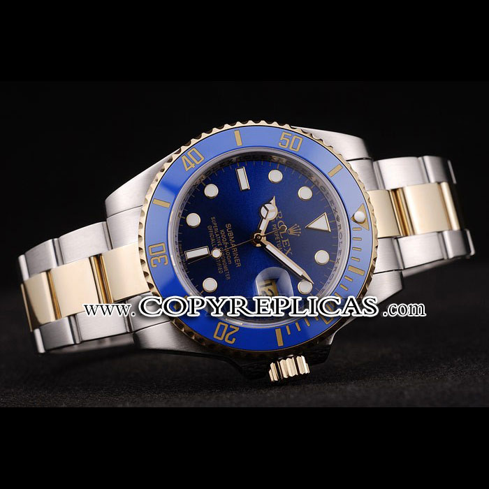 Rolex Submariner Blue Tachymeter Blue Dial Watch RL6643 - Photo-2