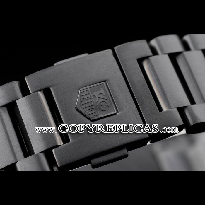 Tag Heuer Carrera Black Stainless Steel Case Black Dial TG6701 - Photo-3