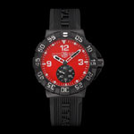 Tag Heuer Formula One Grande Date Red Dial Rubber Bracelet TG6654
