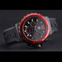 Tag Heuer Formula 1 Chronograph Black Dial Red Bezel Red Numerals TG6667 - thumb-2