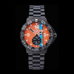 Tag Heuer Formula One Special Gulf Edition Orange Blue Dial Ion Plated Bracelet TG6683