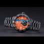 Tag Heuer Formula One Special Gulf Edition Orange Blue Dial Ion Plated Bracelet TG6683 - thumb-2