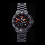 Tag Heuer Formula One Calibre S Black Dial Orange Numerals Ion Plated Bracelet TG6703