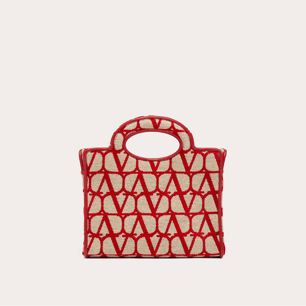 Valentino Garavani Le Troisieme Mini Shopping Bag Iconographe 2W0B0L90HUJJ4A - Photo-2