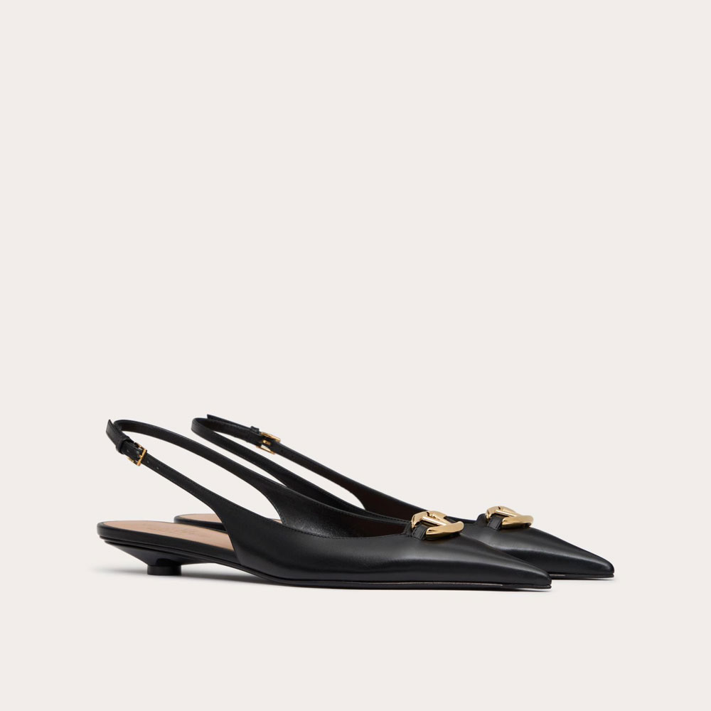 Valentino Bold Edition Vlogo Calfskin Slingback 4W0S0IY1EEY 0NO