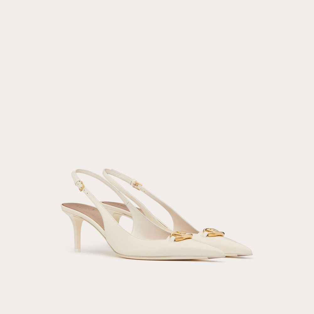 Valentino Bold Edition Vlogo Calfskin Slingback 4W0S0JB7EEY 098