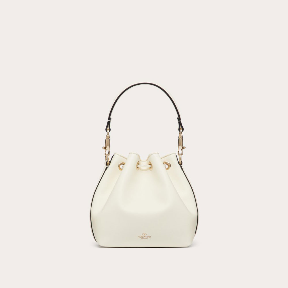 Valentino Garavani Loco Calfskin Bucket Bag 4W2B0M94NDL098 - Photo-3