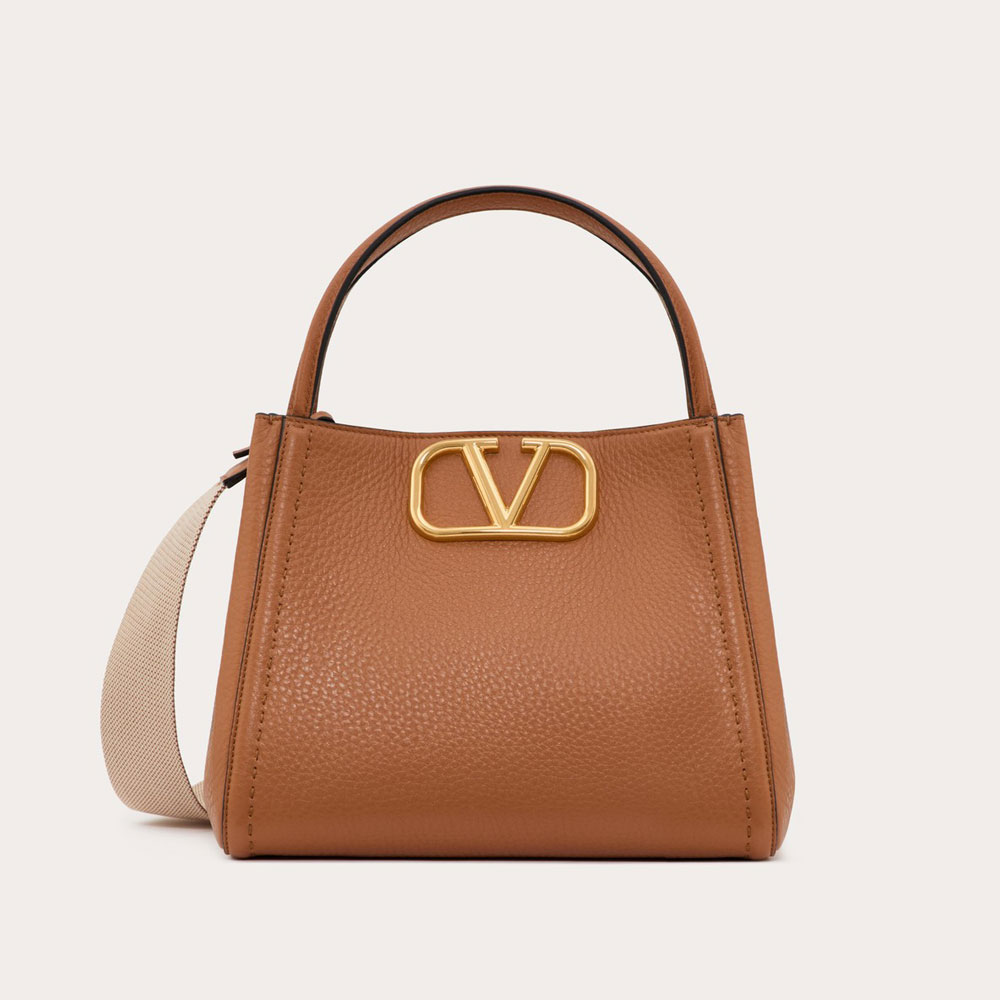 Valentino Garavani Alltime Medium Bag In Grainy Calfskin 5W2B0Q18IMZZG1