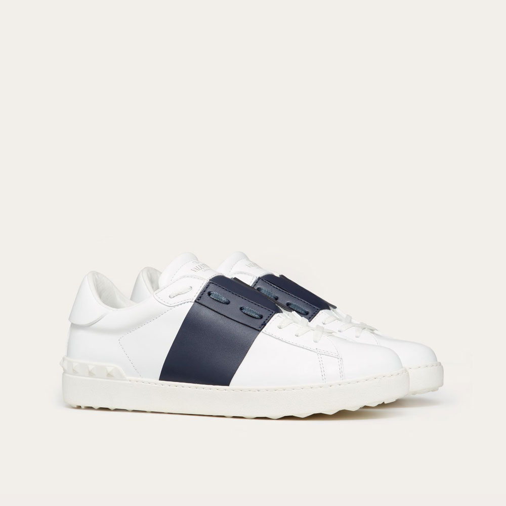 Valentino Calfskin Open Sneaker 5Y2S0830BLU M15