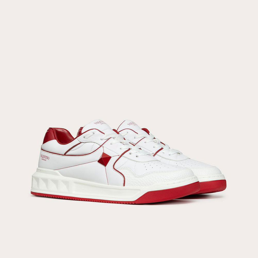 Valentino One Stud Low Top Nappa Sneaker WY2S0E71NWNR81 - Photo-2