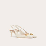 Valentino Bold Edition Vlogo Calfskin Slingback 4W0S0JB7EEY 098