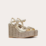 Valentino Vlogo Cut-out Wedge Sandal 4W2S0IJ6KPZ YH4