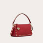 Valentino Small Rockstud Grainy Calfskin Crossbody Bag 5W2B0J47VSF0RO - thumb-2