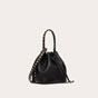 Valentino Rockstud Grainy Calfskin Bucket Bag 5W2B0L31VSF0NO - thumb-2