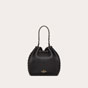 Valentino Rockstud Grainy Calfskin Bucket Bag 5W2B0L31VSF0NO - thumb-3