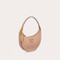 Valentino Mini Vlogo Signature Grainy Calfskin Hobo Bag 5W2P0W19RQRGF9 - thumb-2