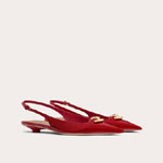 Valentino Bold Edition Vlogo Slingback Ballerina 5W2S0IY1LHS 0RO