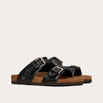 Valentino Fussfriend Calfskin Leather Slide Sandal 5Y2S0I07JTB YVN