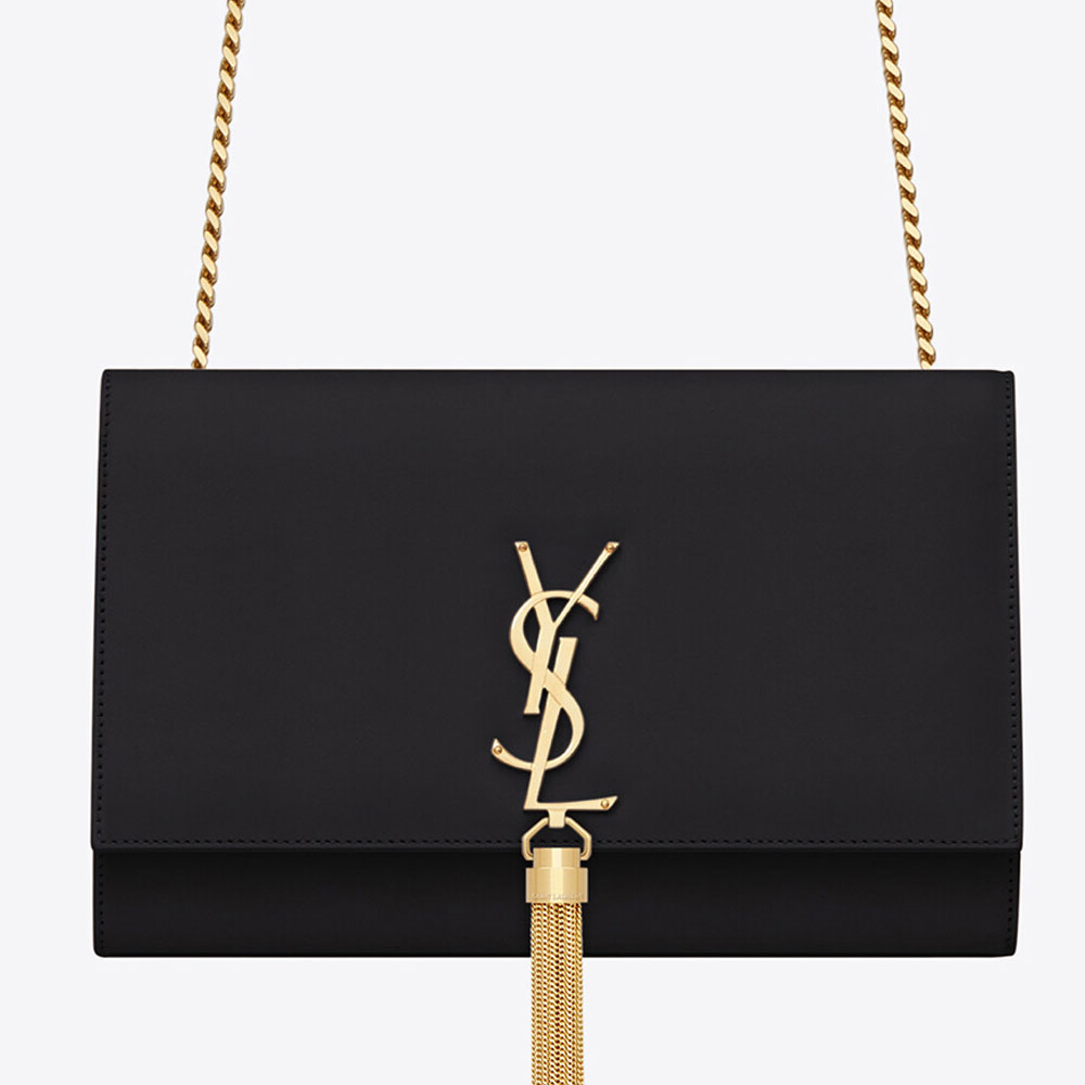 YSL Kate Medium With Tassel In Smooth Leather 354119 C150J 1000 - Photo-2