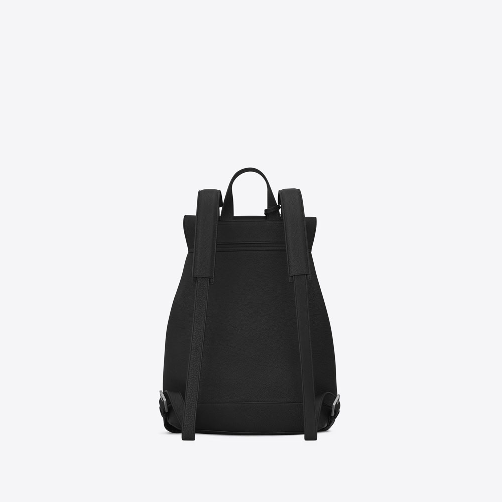 YSL Sac De Jour Backpack In Grained Leather 480585 DTI0E 1000 - Photo-2