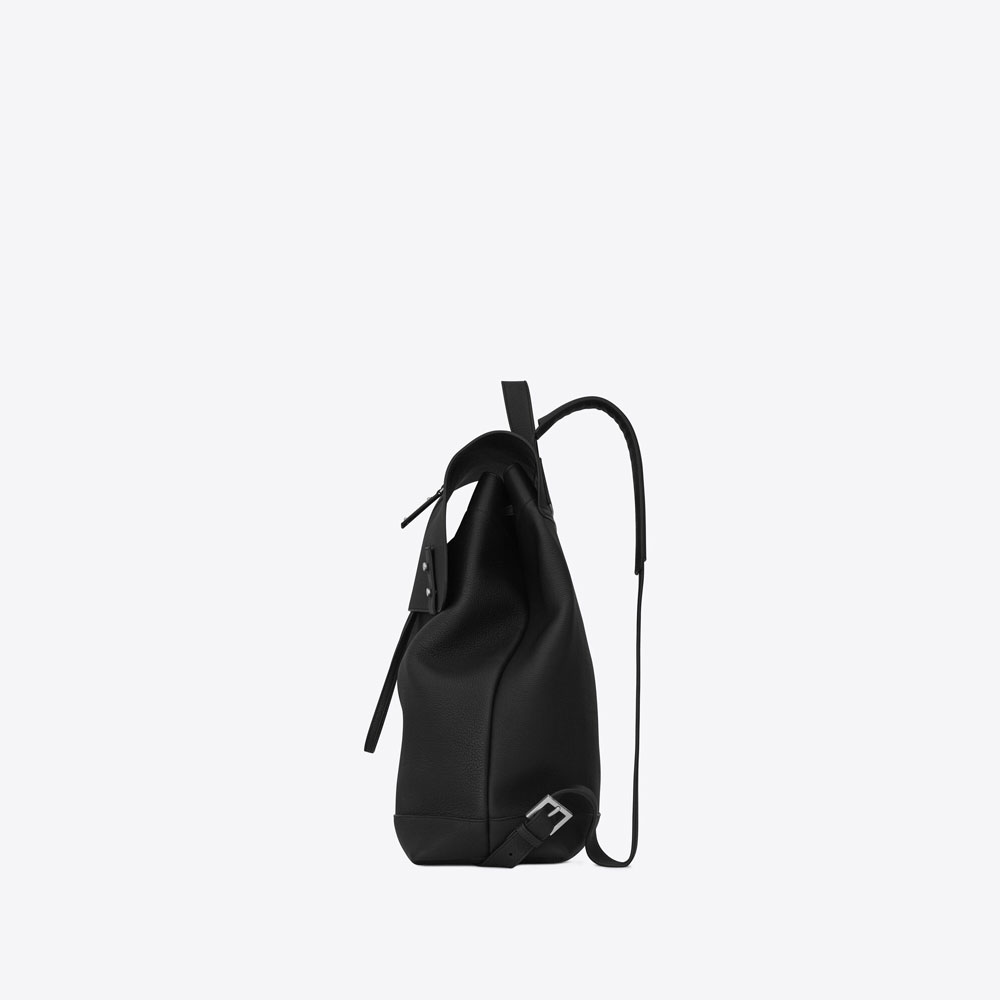 YSL Sac De Jour Backpack In Grained Leather 480585 DTI0E 1000 - Photo-3