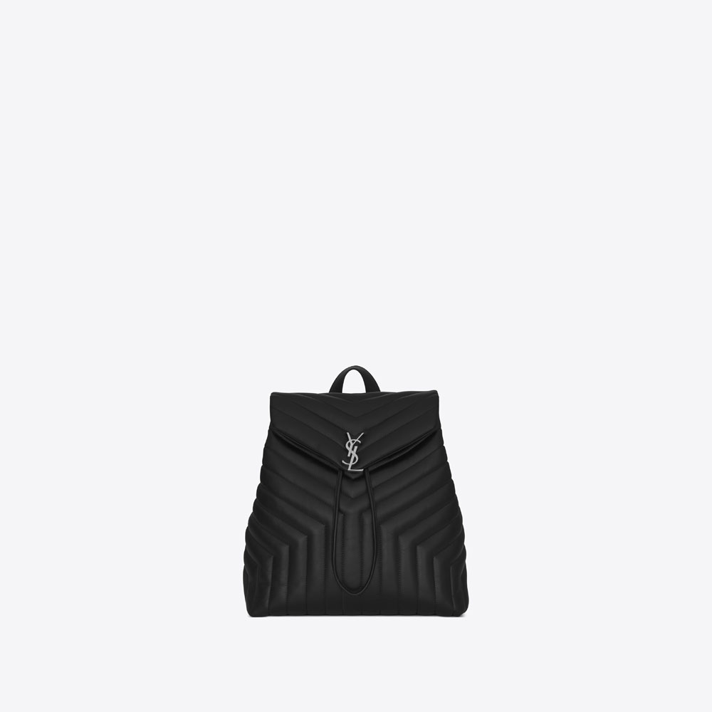 YSL Loulou Medium Backpack In Matelasse Y Leather 487219 DV726 1000