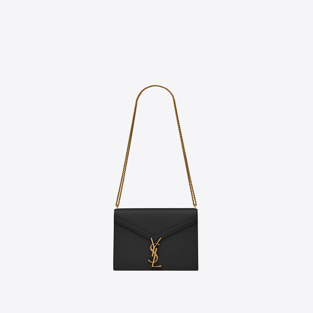 YSL Cassandra Medium Chain Bag In Embossed Leather 532750 BOW0W 1000