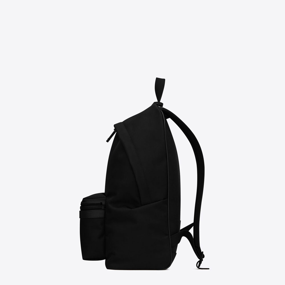 YSL City Backpack In Econyl Leather And Nylon 534967 FAAB4 1000 - Photo-3