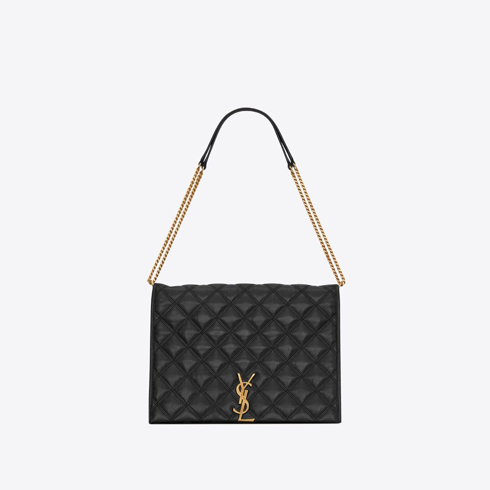YSL BECKY Large Chain Bag In Quilted Lambskin 579604 1D319 1000