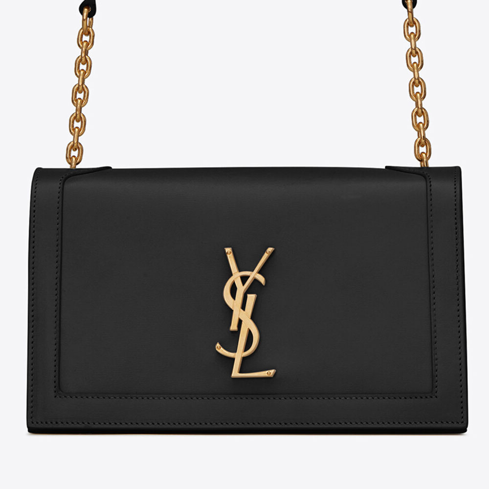 YSL Book Bag In Smooth Leather 598989 02G0J 1000 - Photo-2