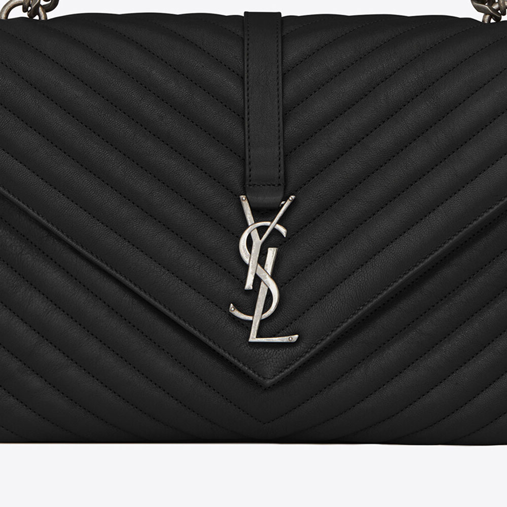 YSL College Large In Quilted Leather 600278 BRM04 1000 - Photo-2